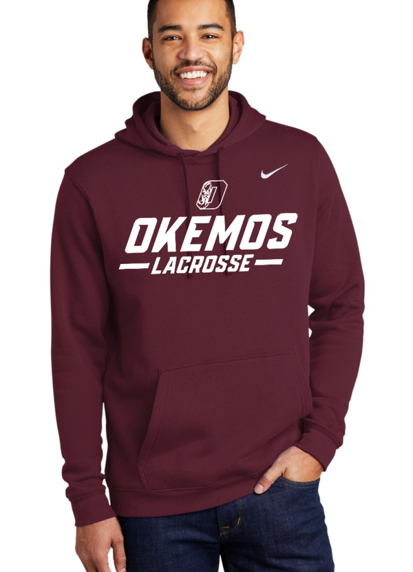 OHS Lacrosse - Nike - Club Fleece Pullover Hoodie