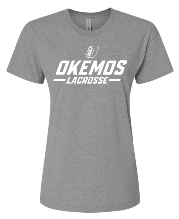 OHS Lacrosse - Women's CVC Relaxed T-Shirt - Grey