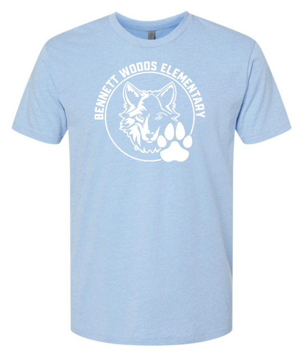 Bennett Woods - Blue Unisex CVC T-Shirt