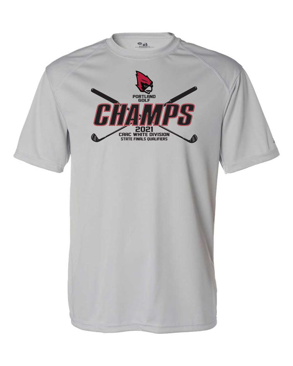 Portland HS Golf Champs - Performance T-shirt