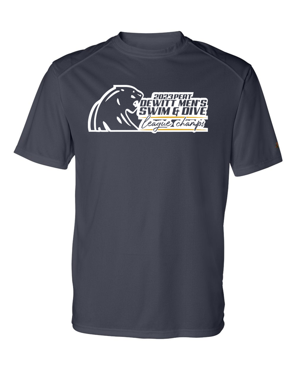 DeWitt Swim & Dive State Champs - Performance T-shirt