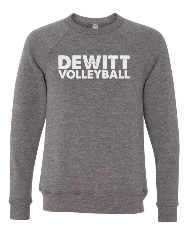 DeWitt Volleyball - Block Crewneck