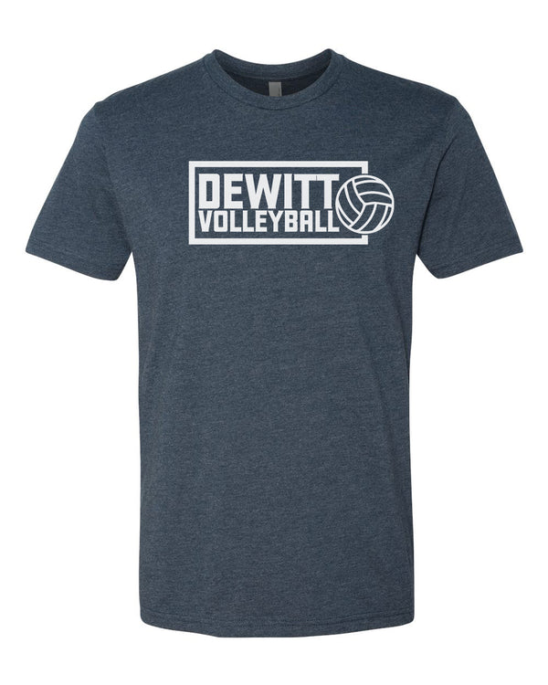DeWitt Volleyball - Bold Tee