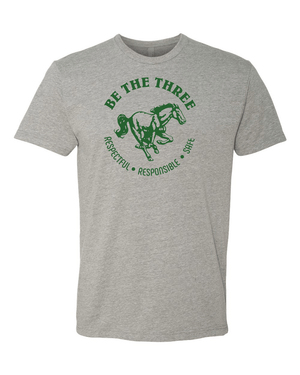 Custom Apparel - Screen Printing - Be the Three - Unisex T-shirt - Coopersville Public Schools