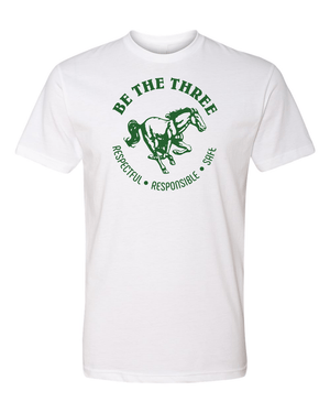 Custom Apparel - Screen Printing - Be the Three - Unisex T-shirt - Coopersville Public Schools