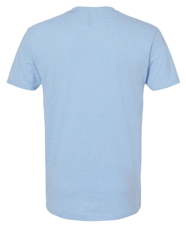 Custom Apparel - Screen Printing - Bennett Woods - Blue Unisex CVC T-Shirt - Bennett Woods - 14035
