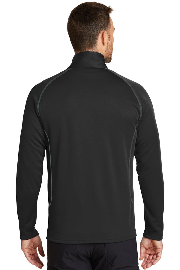 Custom Apparel - Screen Printing - Bennett Woods - Eddie Bauer Men's Half Zip Pullover - Bennett Woods Fall 2022