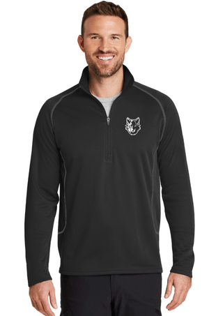 Custom Apparel - Screen Printing - Bennett Woods - Eddie Bauer Men's Half Zip Pullover - Bennett Woods Fall 2022