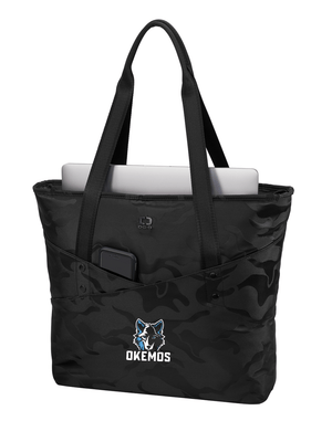 Custom Apparel - Screen Printing - Bennett Woods Elementary - Black Camo Embroidered Tote - Bennett Woods Winter 2022