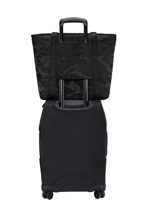 Custom Apparel - Screen Printing - Bennett Woods Elementary - Black Camo Embroidered Tote - Bennett Woods Winter 2022