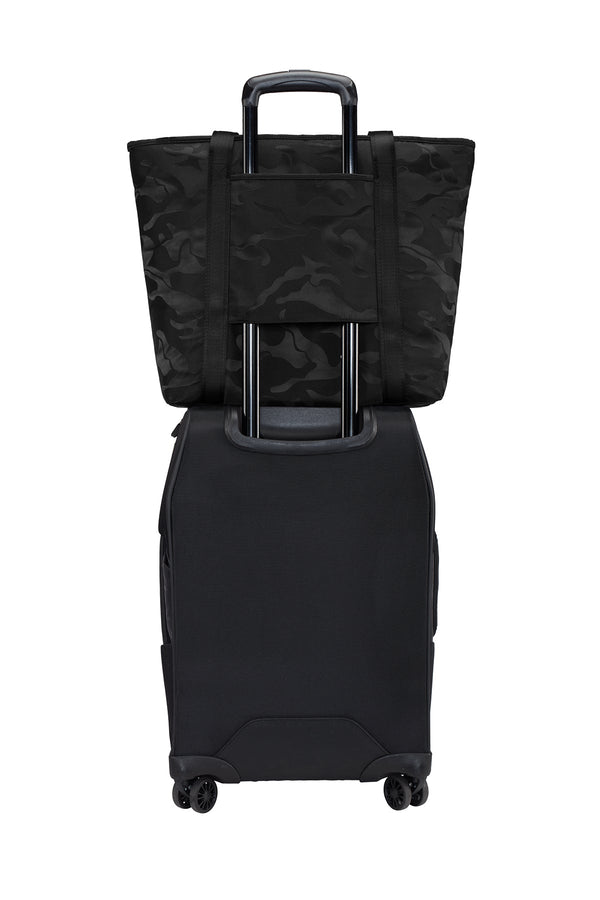 Custom Apparel - Screen Printing - Bennett Woods Elementary - Black Camo Embroidered Tote - Bennett Woods Winter 2022