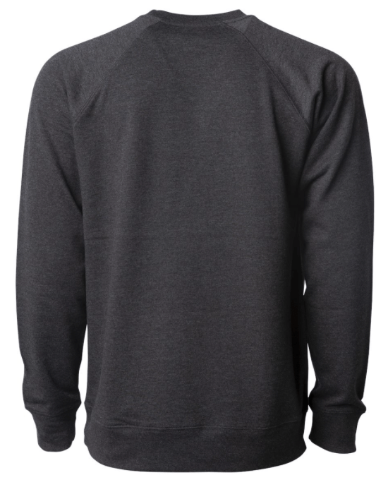 Custom Apparel - Screen Printing - Bennett Woods Elementary - Unisex Lightweight Sweatshirt - Charcoal - Bennett Woods Winter 2022