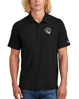 Custom Apparel - Screen Printing - Bennett Woods - New Era - Black Unisex Power Polo - Bennett Woods - 14035
