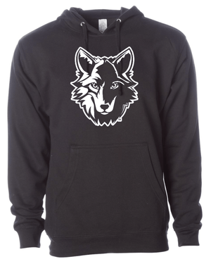 Custom Apparel - Screen Printing - Bennett Woods - Unisex Wolf Hoodie - Bennett Woods Winter 2022