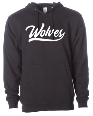 Custom Apparel - Screen Printing - Bennett Woods - Unisex Wolves Hoodie - Bennett Woods Winter 2022