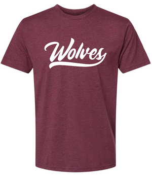 Custom Apparel - Screen Printing - Bennett Woods - Wolves Unisex T-Shirt - Bennett Woods Winter 2022