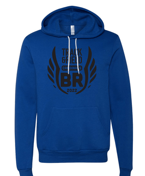 Custom Apparel - Screen Printing - Big Rapids Track & Field Adult Hoodie - Big Rapids Middle School Track & Field