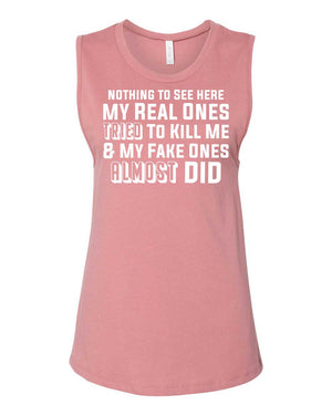 Custom Apparel - Screen Printing - BII Awareness - Women's Tank Top - BII Awareness