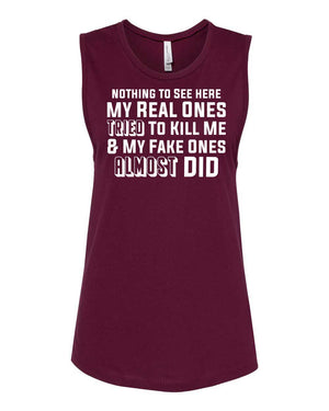 Custom Apparel - Screen Printing - BII Awareness - Women's Tank Top - BII Awareness