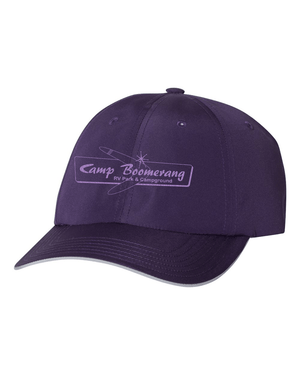 Custom Apparel - Screen Printing - Camp Boomerang Adidas Performance Hat - Camp Boomerang