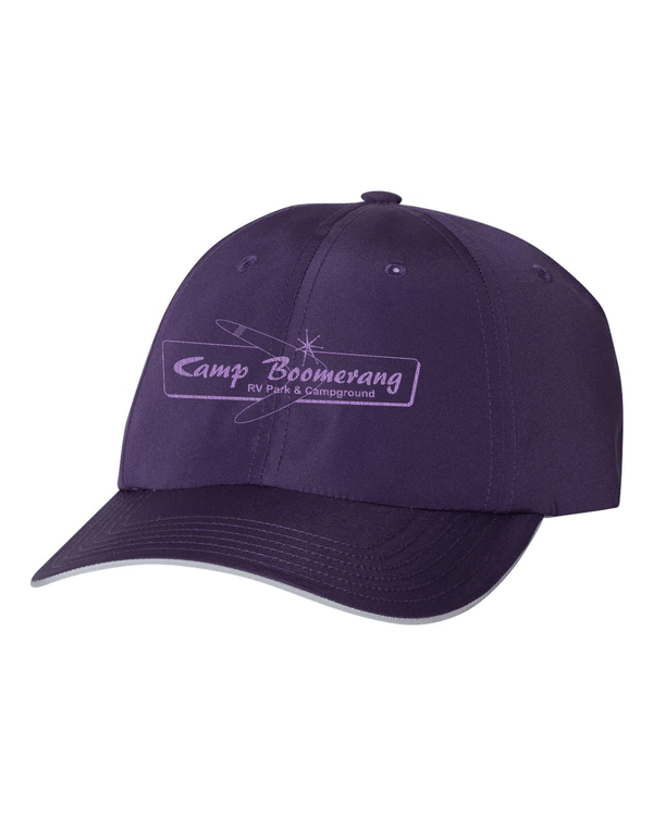 Custom Apparel - Screen Printing - Camp Boomerang Adidas Performance Hat - Camp Boomerang