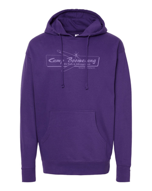 Custom Apparel - Screen Printing - Camp Boomerang Hooded Sweatshirt - Camp Boomerang