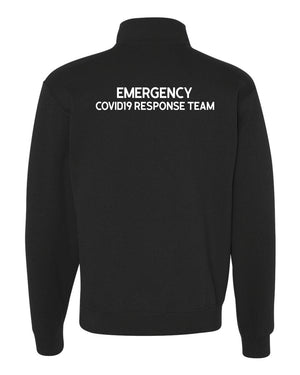 Custom Apparel - Screen Printing - Carson Hospital - COVID Response Team Unisex Quarter Zip Pullover - Quarter Zip - Carson Hospital