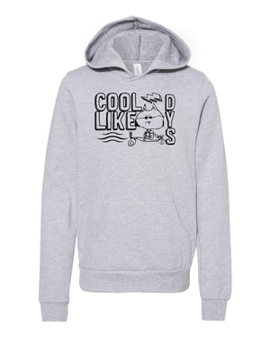 Custom Apparel - Screen Printing - Cool Like Dys - Youth Hoodie - Cool Like Dys
