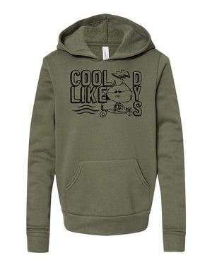 Custom Apparel - Screen Printing - Cool Like Dys - Youth Hoodie - Cool Like Dys