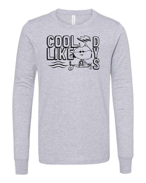 Custom Apparel - Screen Printing - Cool Like Dys - Youth Long Sleeve - Cool Like Dys