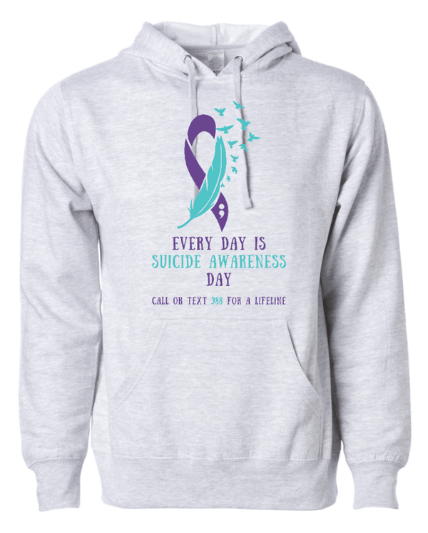 Custom Apparel - Screen Printing - Copy of Suicide Awareness - T-shirt - Suicide Awareness