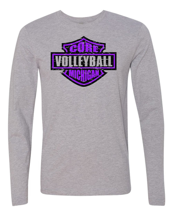 Custom Apparel - Screen Printing - Core Volleyball - Long Sleeve - Long Sleeve - Core Volleyball