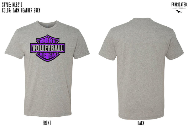 Custom Apparel - Screen Printing - Core Volleyball - T-shirt - T-Shirt - Core Volleyball