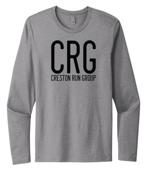 Custom Apparel - Screen Printing - Creston Run Group - LS Unisex T-shirt - Creston Run Group
