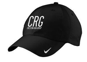 Custom Apparel - Screen Printing - Creston Run Group - Nike Performance Hat - Hat - Creston Run Group