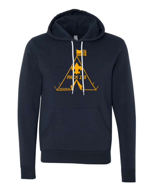 Custom Apparel - Screen Printing - Cub Scout Hoodie - Portland Cub Scout 2022