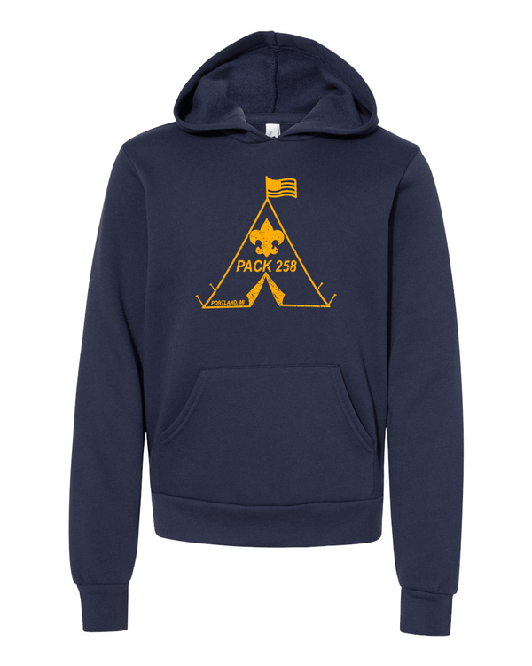 Custom Apparel - Screen Printing - Cub Scout Hoodie - Portland Cub Scout 2022