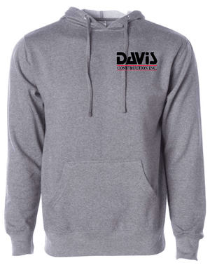 Custom Apparel - Screen Printing - Davis Construction - Hoodie - Davis Construction