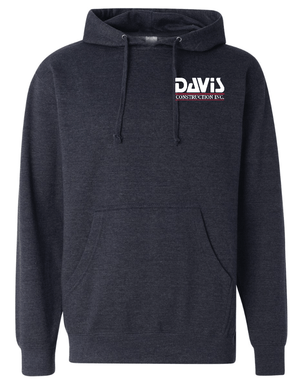 Custom Apparel - Screen Printing - Davis Construction - Hoodie - Davis Construction