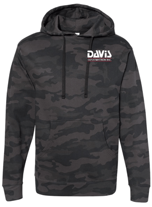Custom Apparel - Screen Printing - Davis Construction - Hoodie - Davis Construction