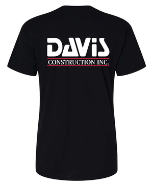 Custom Apparel - Screen Printing - Davis Construction - Women's T-shirt - Davis Construction