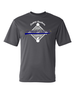 Custom Apparel - Screen Printing - DeWitt Baseball - Diamond Classic Champions 2022 Performance T-shirt - DeWitt Baseball DC