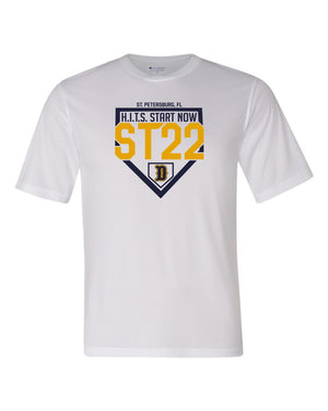 Custom Apparel - Screen Printing - DeWitt Baseball - HITS Performance T-shirt - DeWitt Baseball