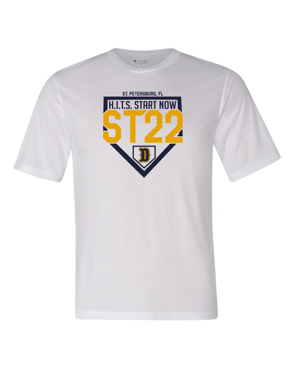 Custom Apparel - Screen Printing - DeWitt Baseball - HITS Performance T-shirt - DeWitt Baseball