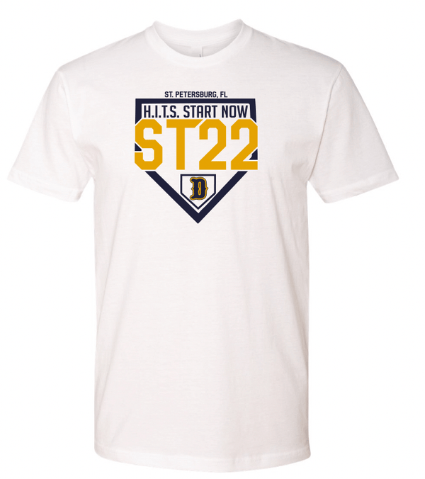 Custom Apparel - Screen Printing - DEWITT BASEBALL - HITS UNISEX T - SHIRT - DeWitt Baseball
