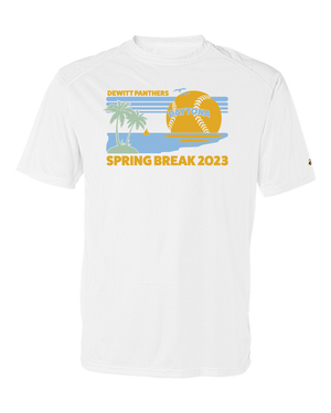 Custom Apparel - Screen Printing - DeWitt Baseball SB 2023 - Beach Performance T-shirt - T-Shirt - DeWitt Baseball SB 2023