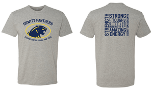 Custom Apparel - Screen Printing - DeWitt Panther Wellness T-shirt - DeWitt Panther Wellness