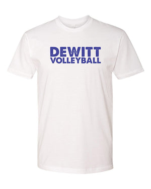 Custom Apparel - Screen Printing - DeWitt Volleyball - Block Tee - T-Shirt - DeWitt High School