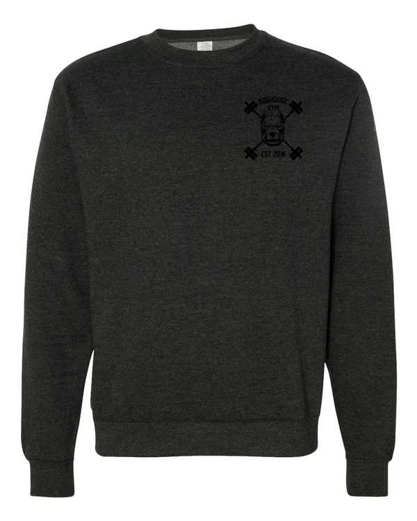Custom Apparel - Screen Printing - Doghouse Gym - Unisex Crewneck Sweater - Crewneck Sweatshirt - Doghouse Gym