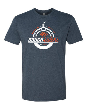 Custom Apparel - Screen Printing - Dough Riders - Navy Blue Unisex T-Shirt - Dough Riders